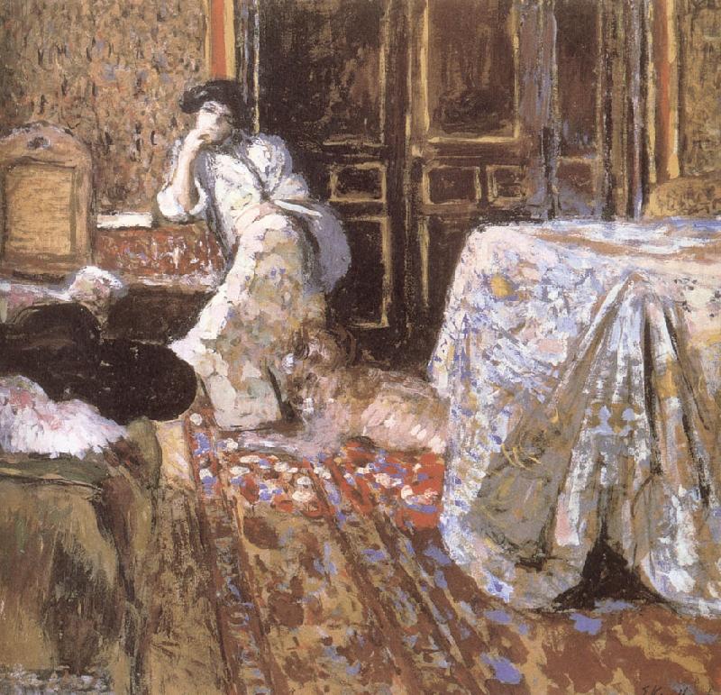 Edouard Vuillard Kimono Ma Seer china oil painting image